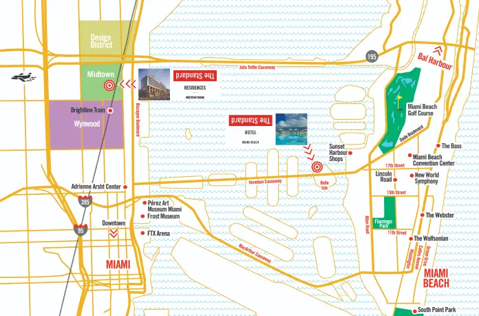 Ubicado entre Bal Harbour y el Distrito Faena en Miami Beach, este vecindario frente al mar está lleno de atracciones para los entusiastas del aire libre, desde la larga extensión de playas de arena hasta el Parque Oceanside